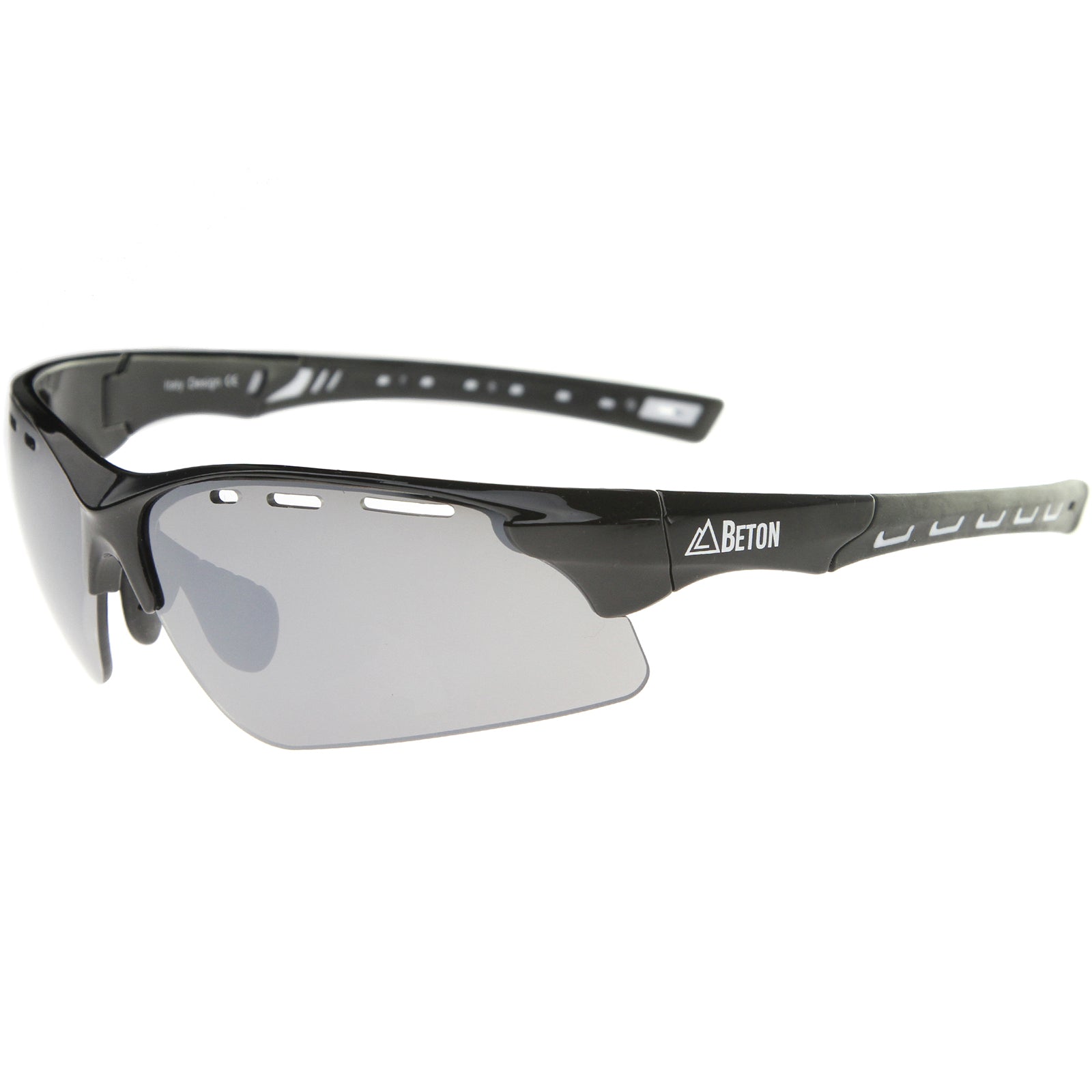 Black-Black / Smoke Mirror