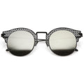 Matte Black / Silver Mirror