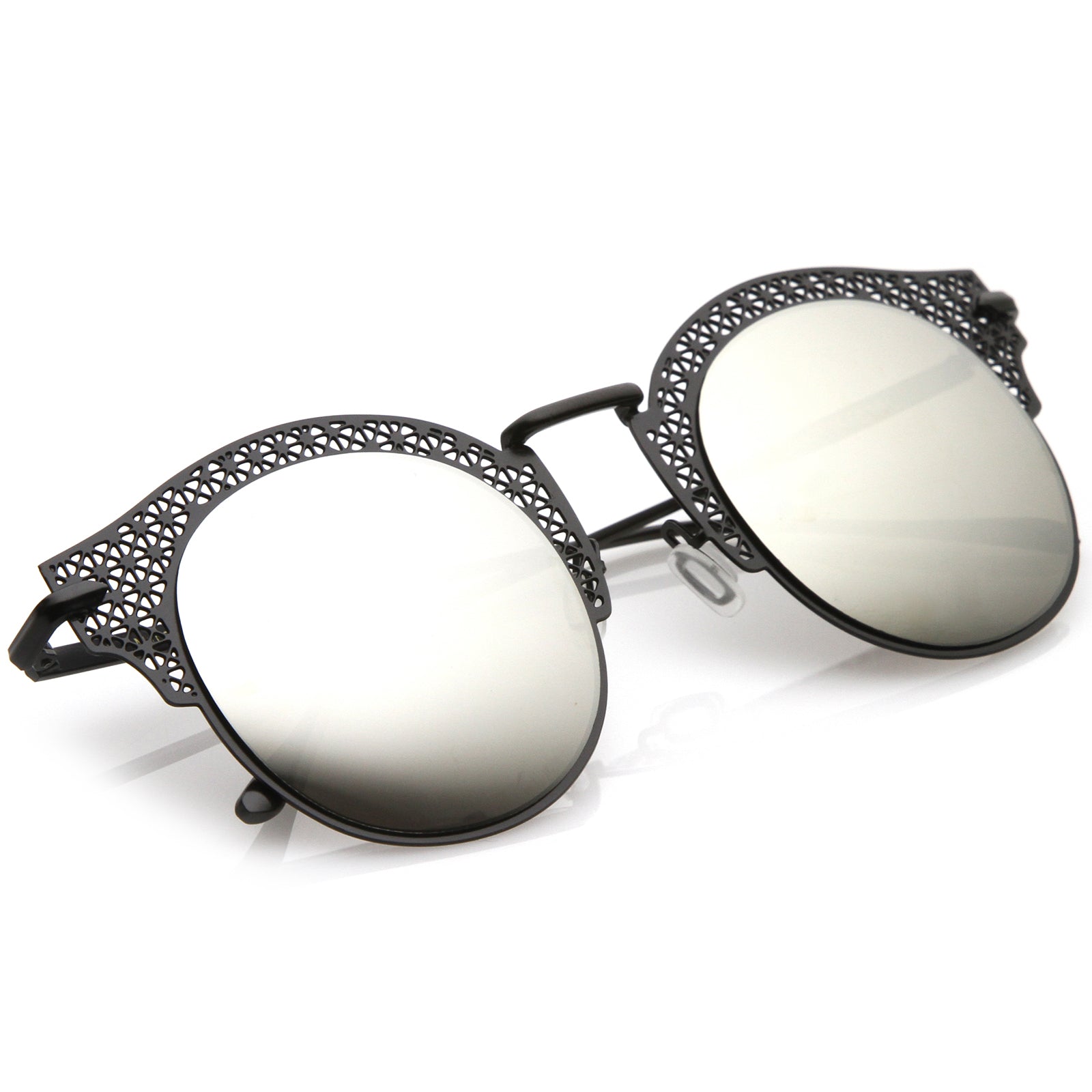 Matte Black / Silver Mirror