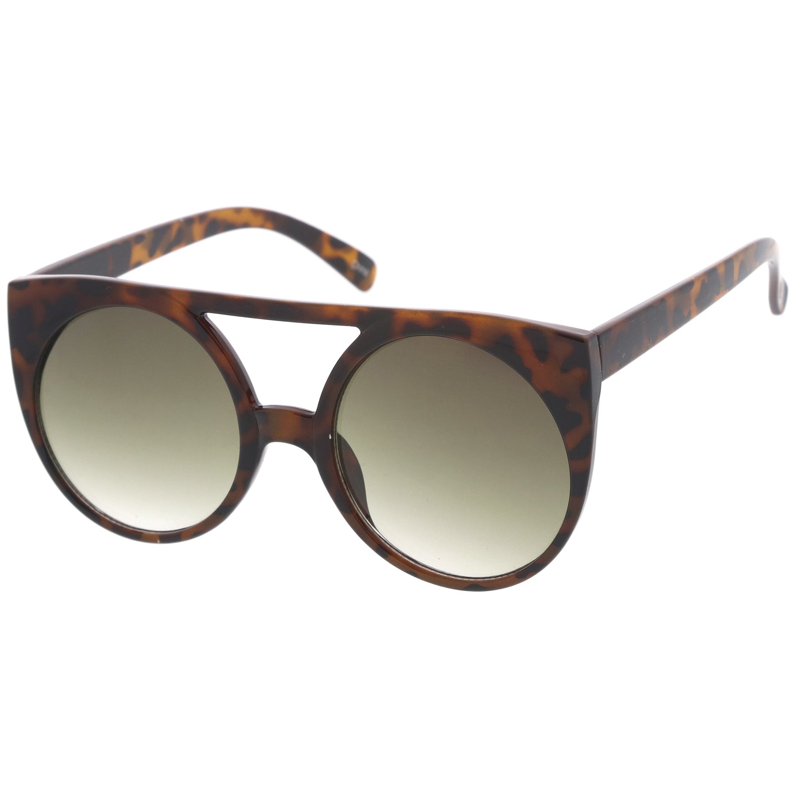 Brown-Tortoise / Grey Gradient