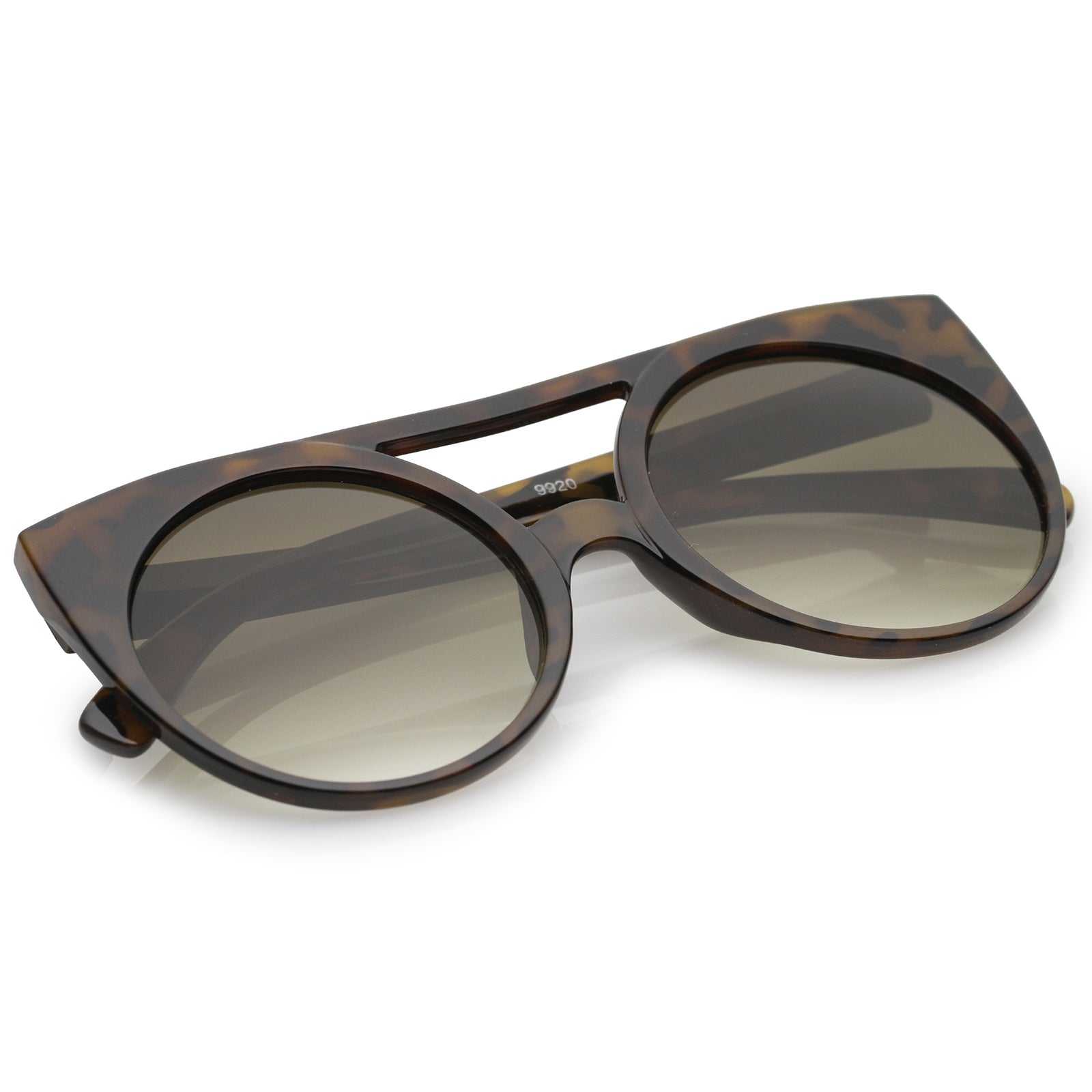 Brown-Tortoise / Grey Gradient