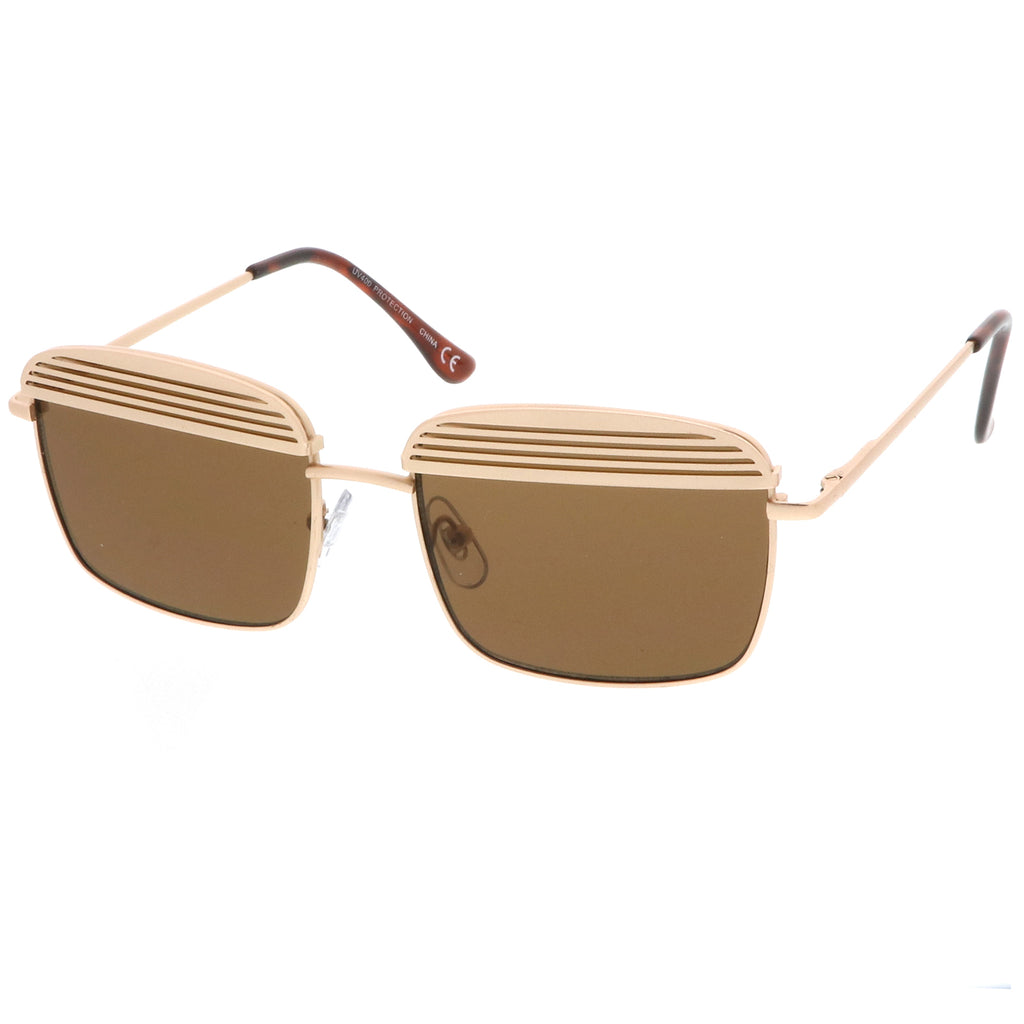 Matte Gold / Brown