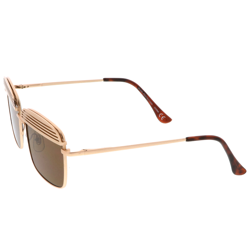 Matte Gold / Brown