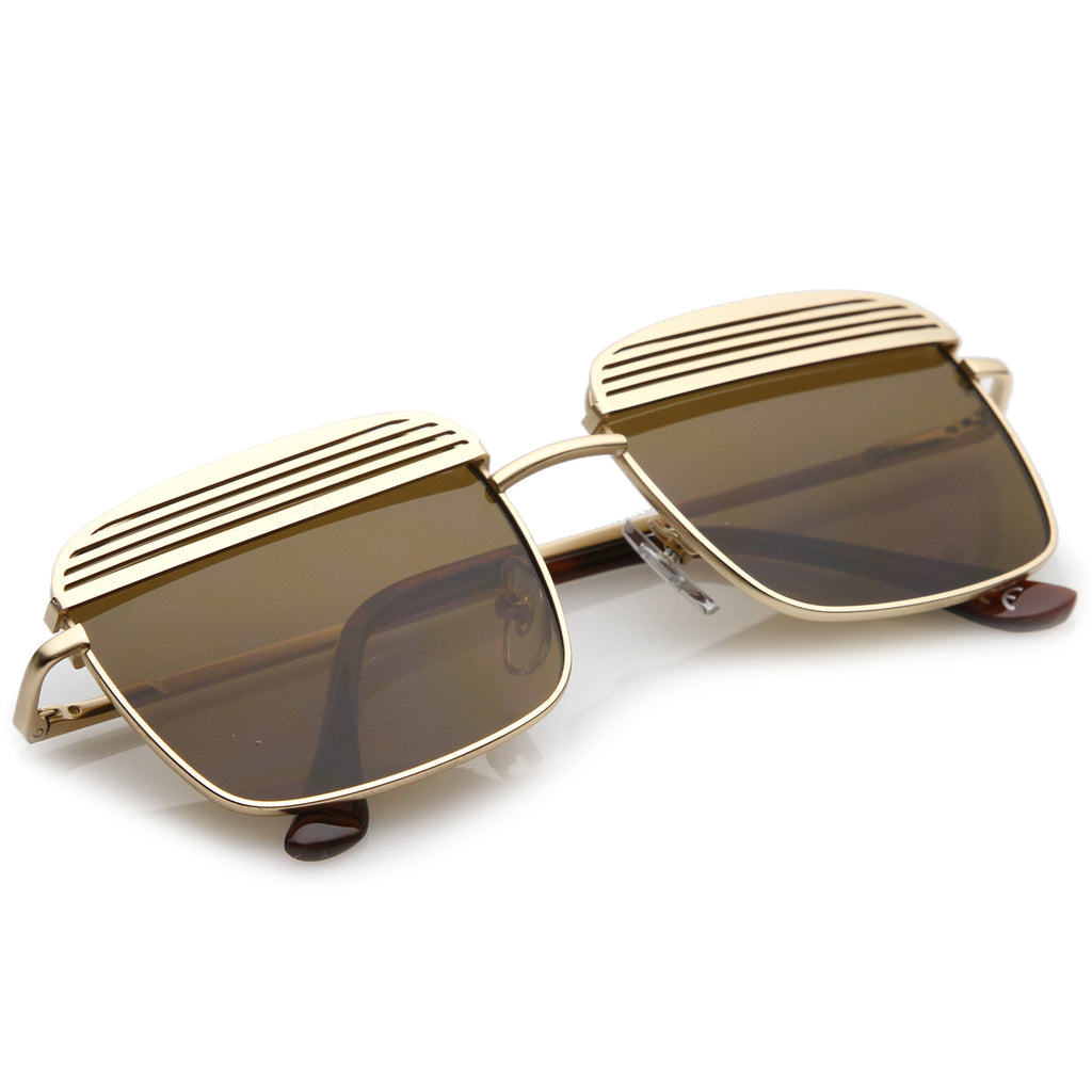Matte Gold / Brown