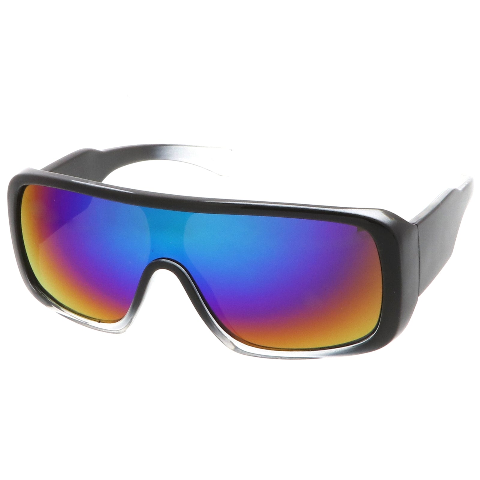 Black-Fade / Green-Purple Mirror