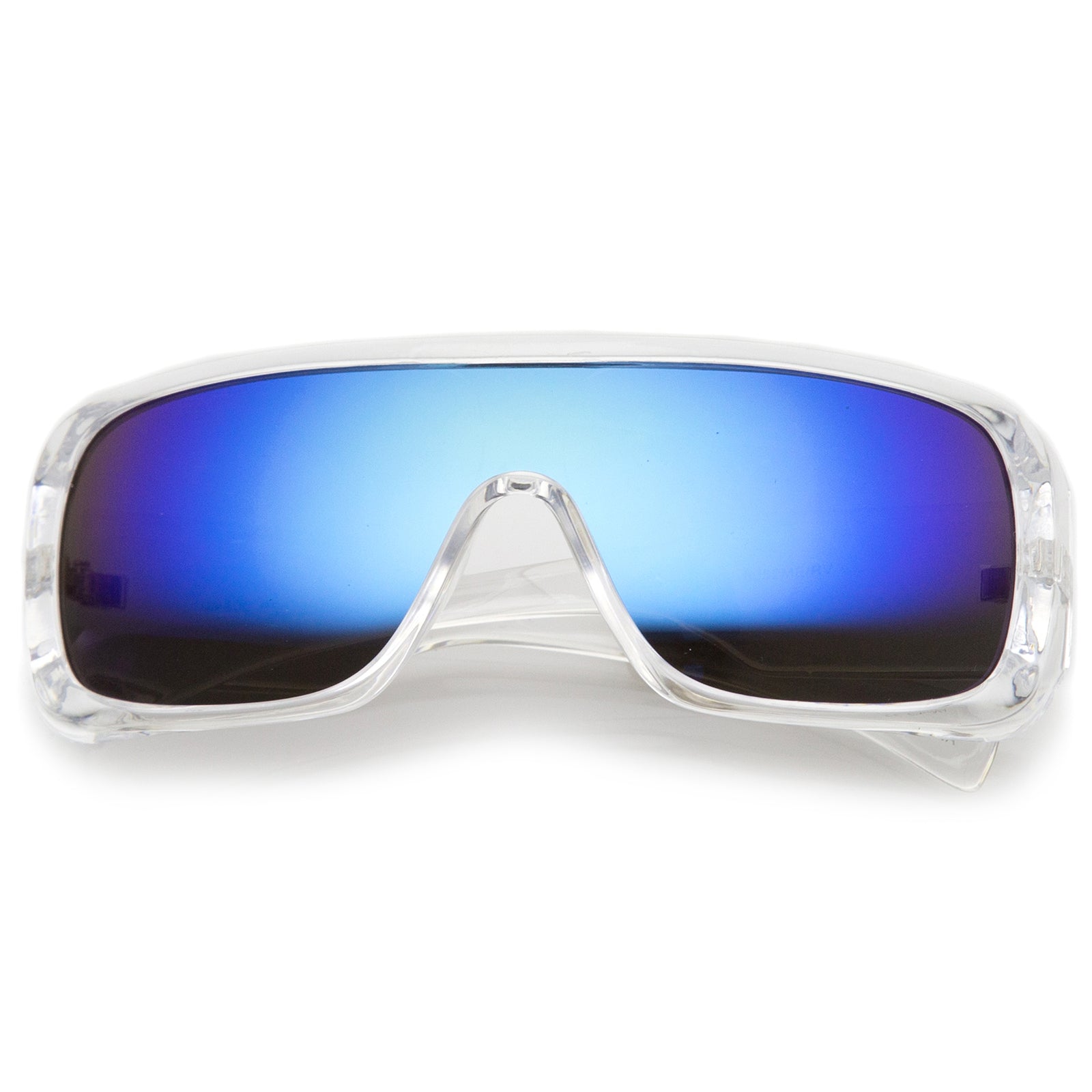 Clear / Blue Mirror