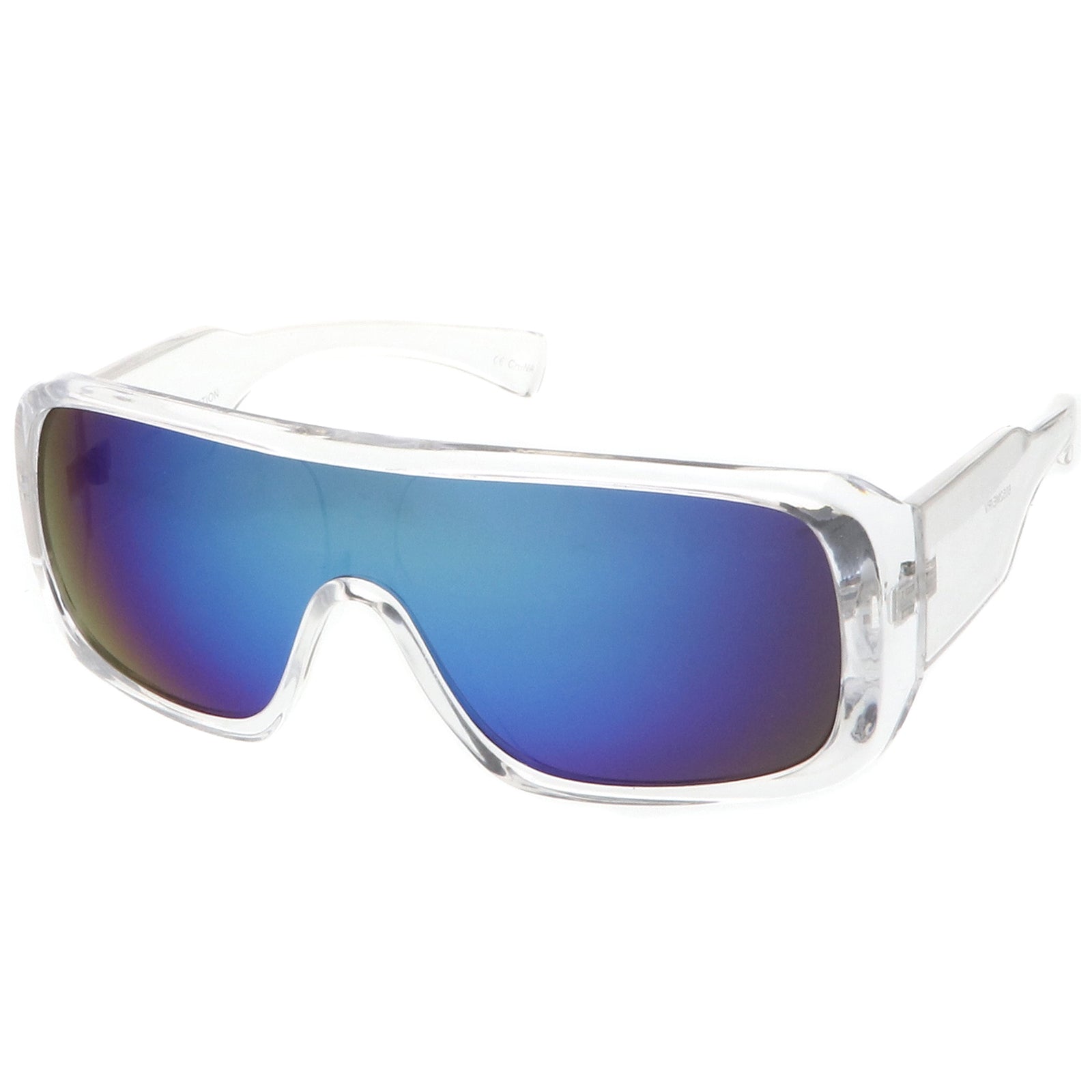 Clear / Blue Mirror