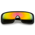 Matte Black / Magenta-Yellow Mirror