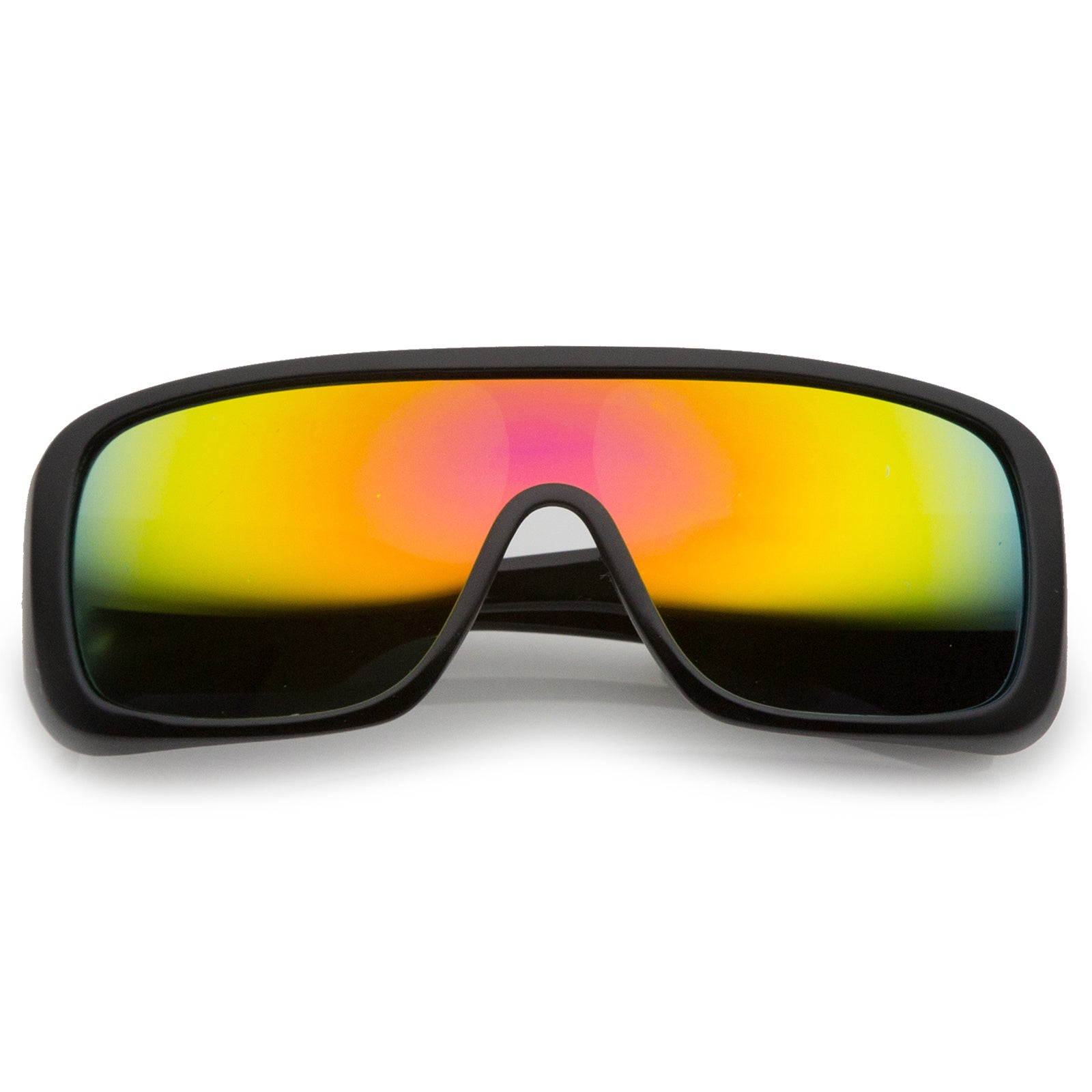 Matte Black / Magenta-Yellow Mirror