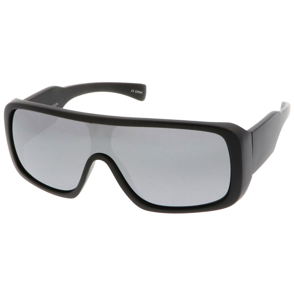 Matte Black / Silver Mirror