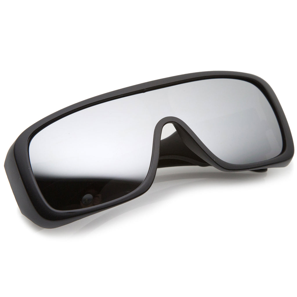 Matte Black / Silver Mirror
