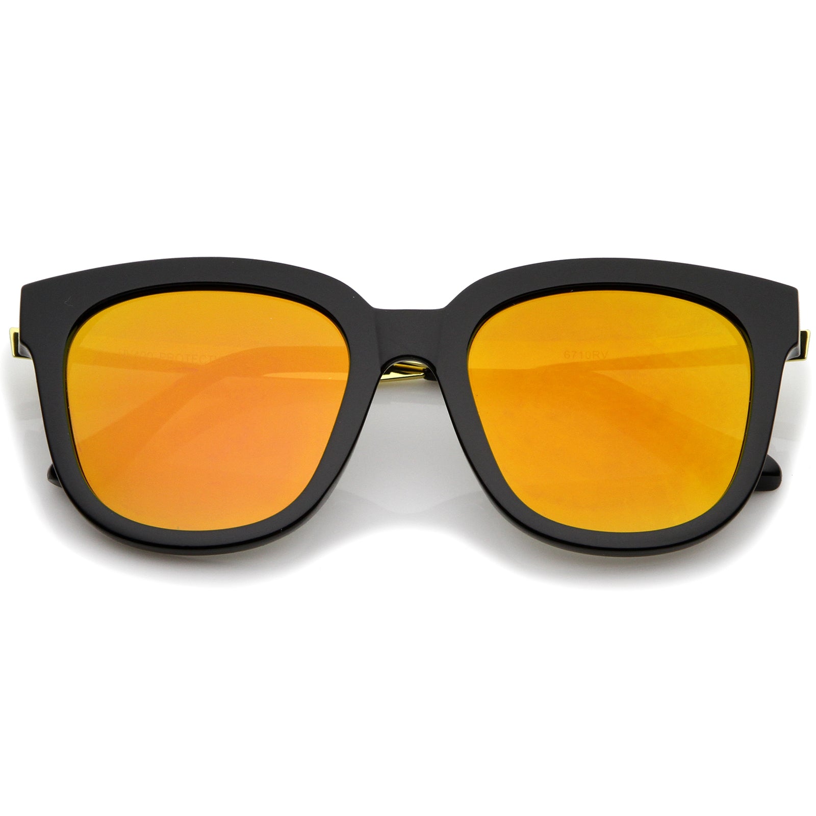 Black-Gold / Orange Mirror