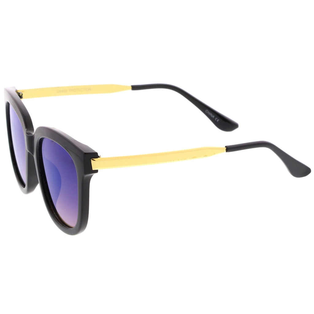 Black-Gold / Blue Mirror