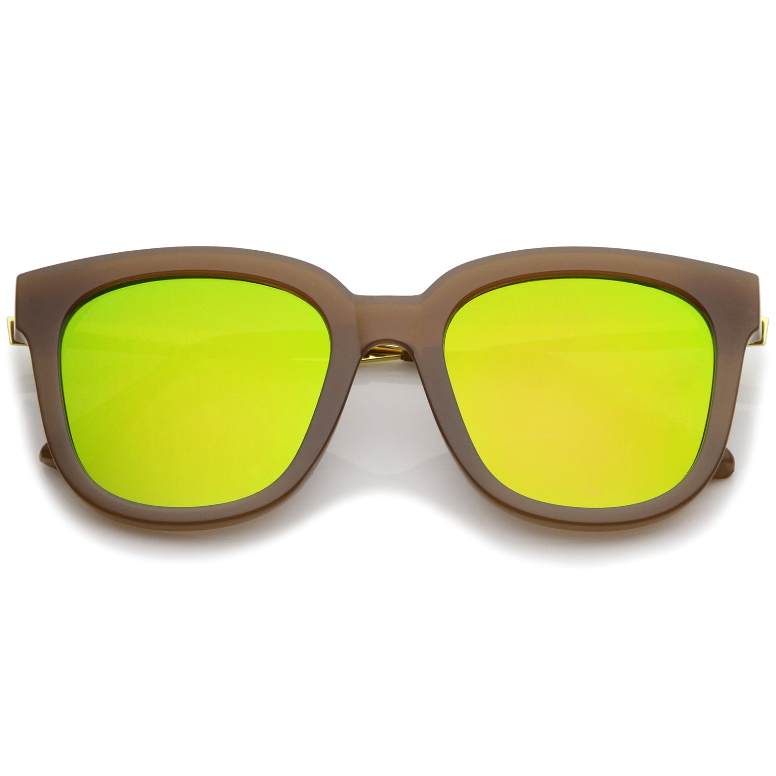 Brown-Gold / Green Mirror