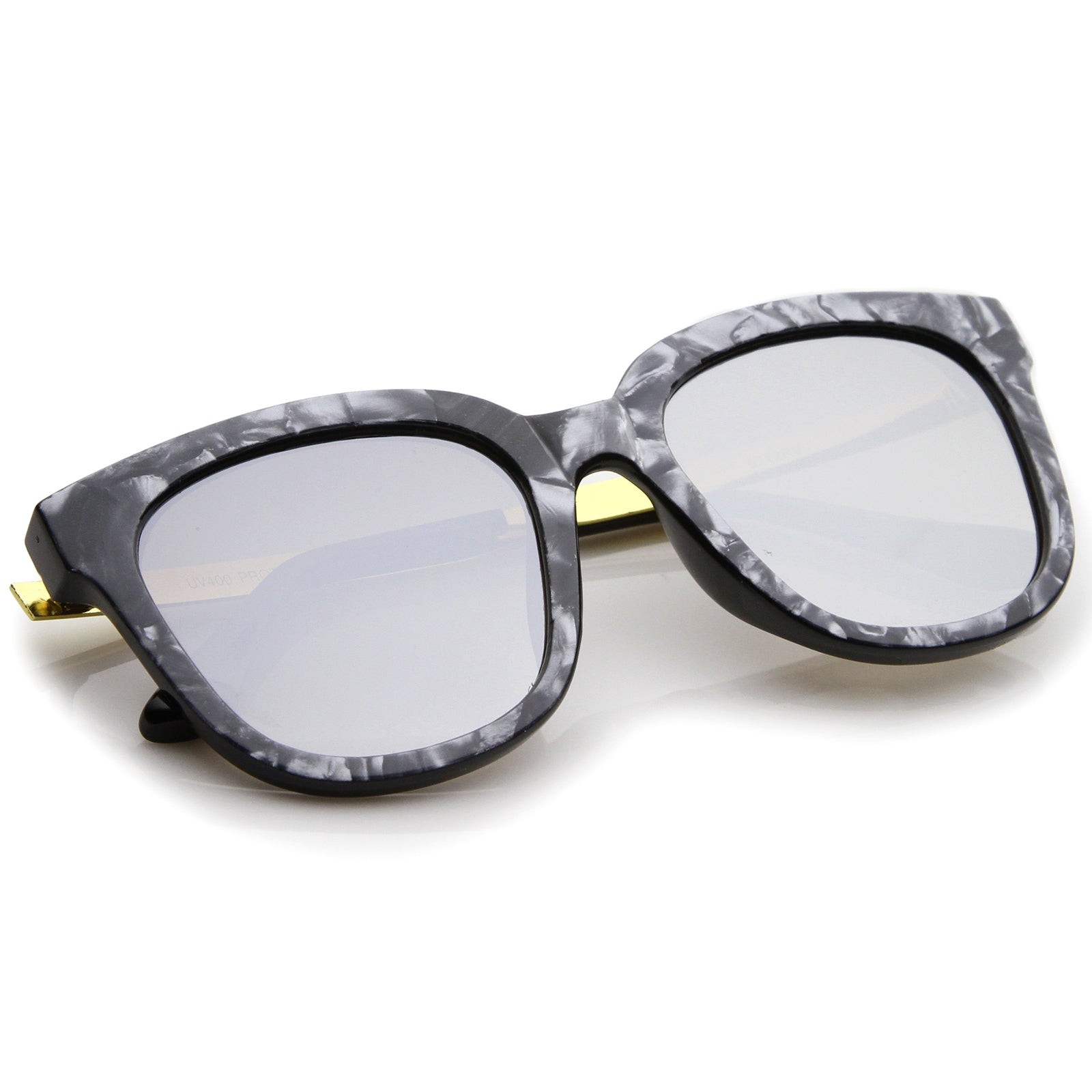 Black-Marble-Gold / Silver Mirror
