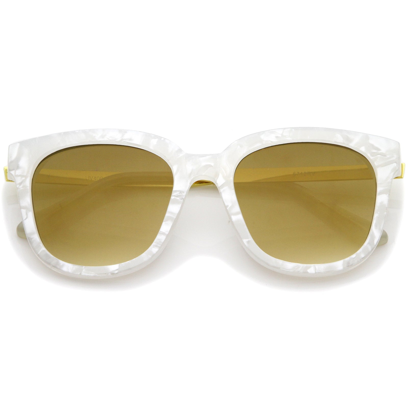 White-Marble-Gold / Gold Mirror