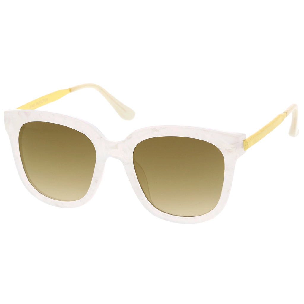 White-Marble-Gold / Gold Mirror