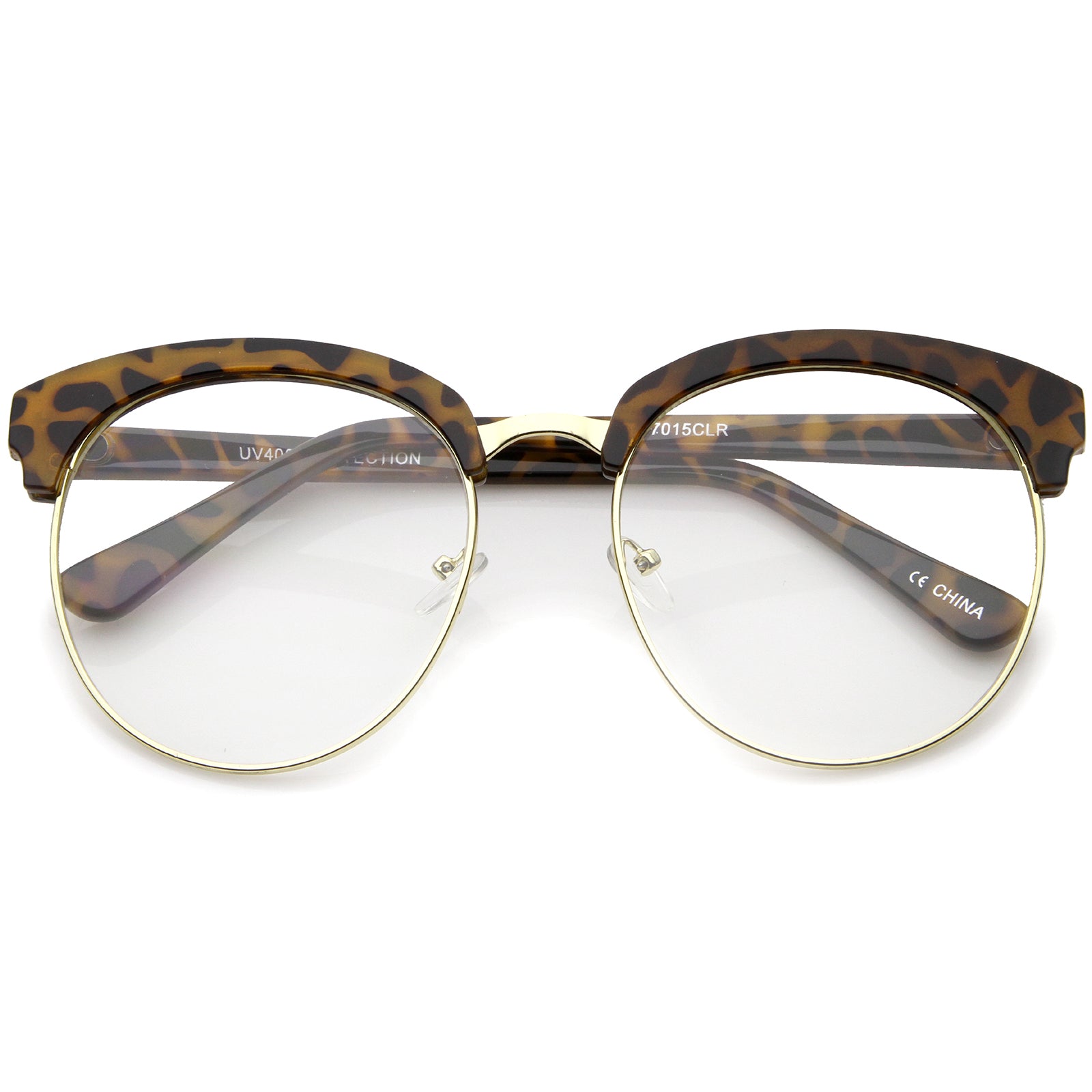 Tortoise-Gold / Clear