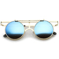 Gold / Blue Mirror