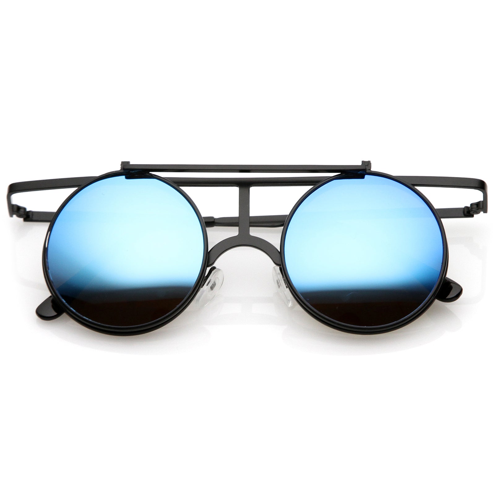 Black / Blue Mirror