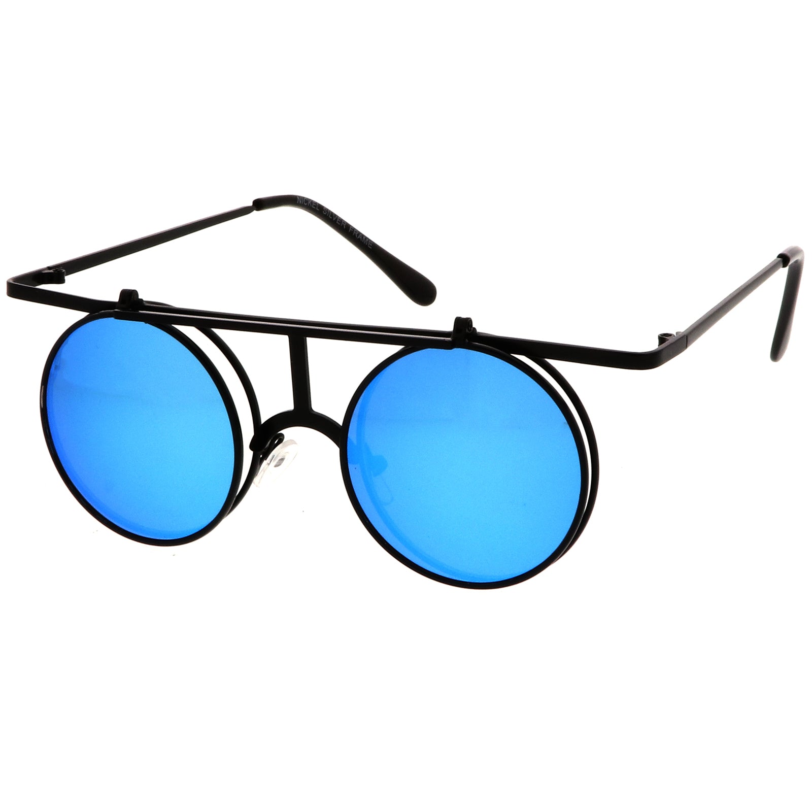 Black / Blue Mirror