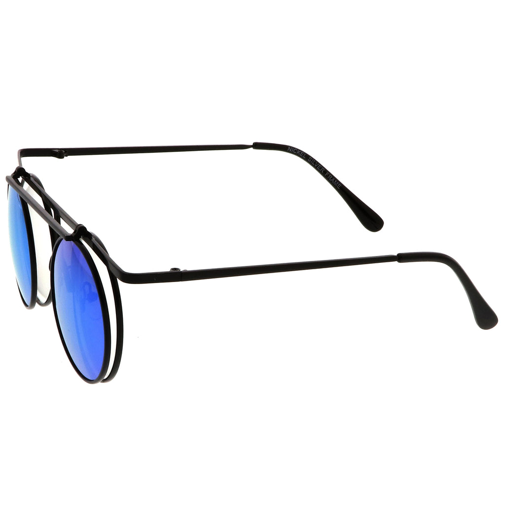 Black / Blue Mirror