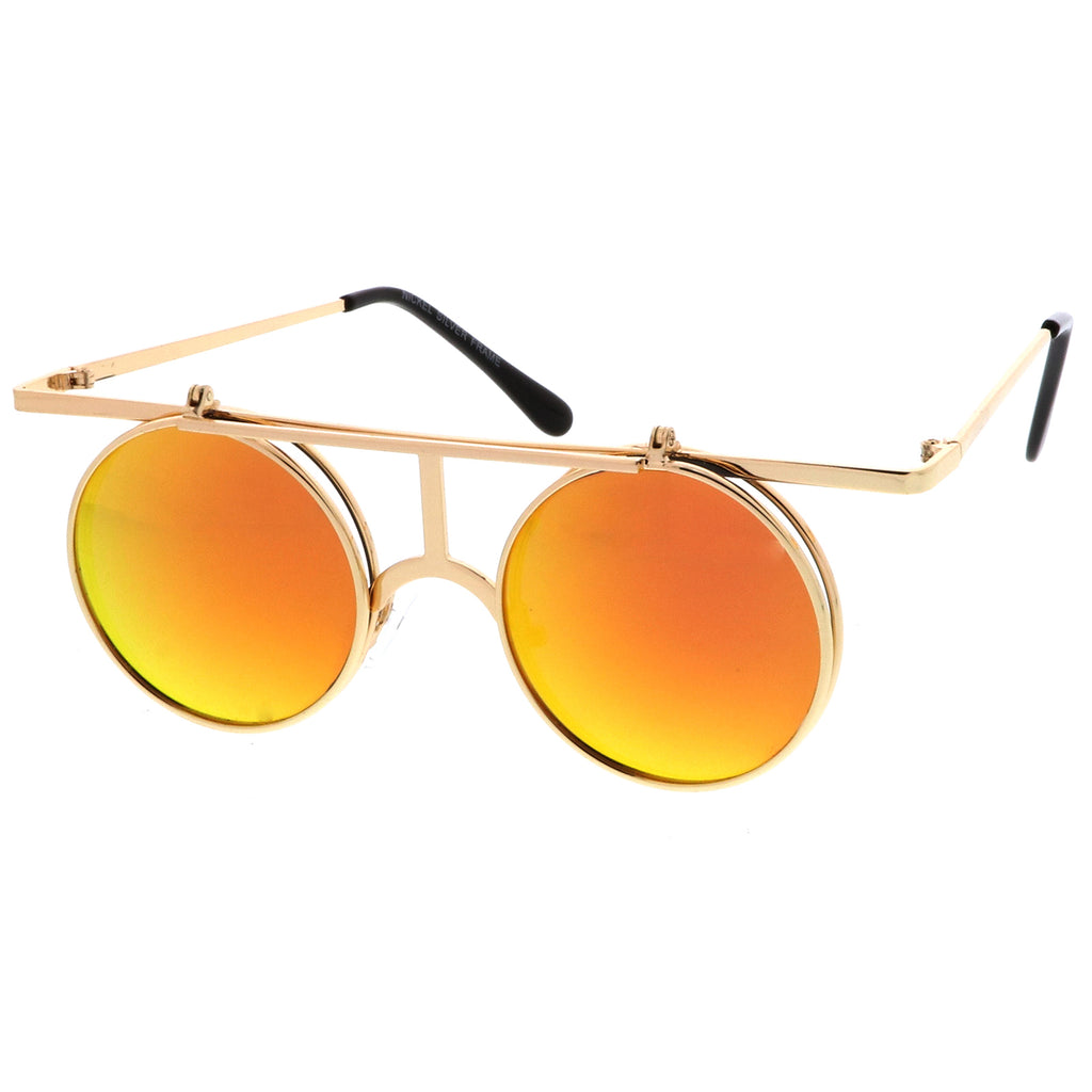 Gold / Orange Mirror