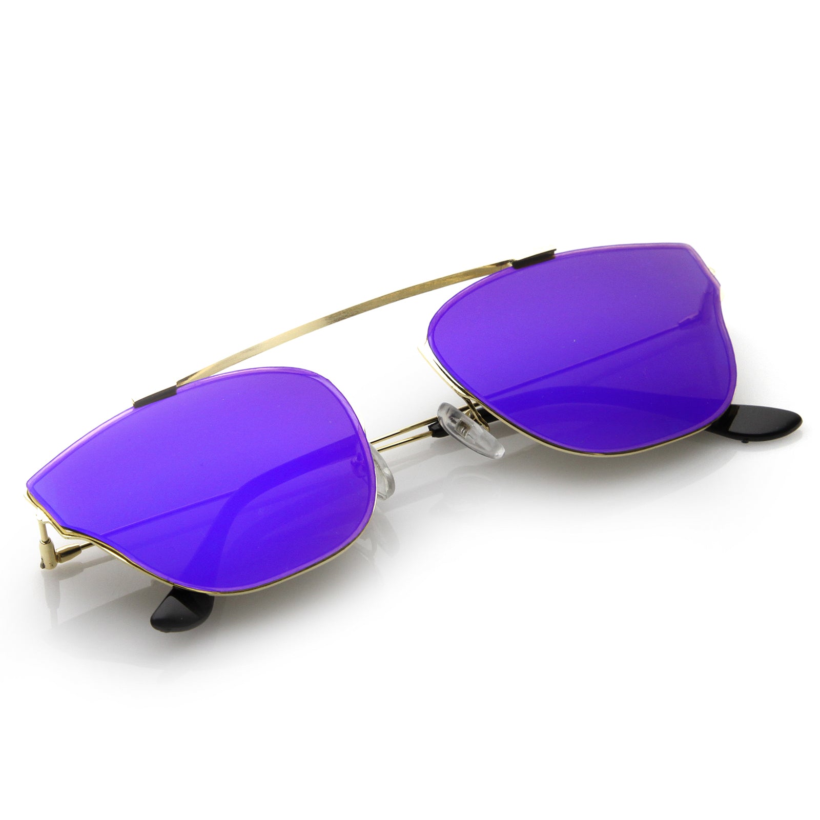 Gold / Blue Mirror
