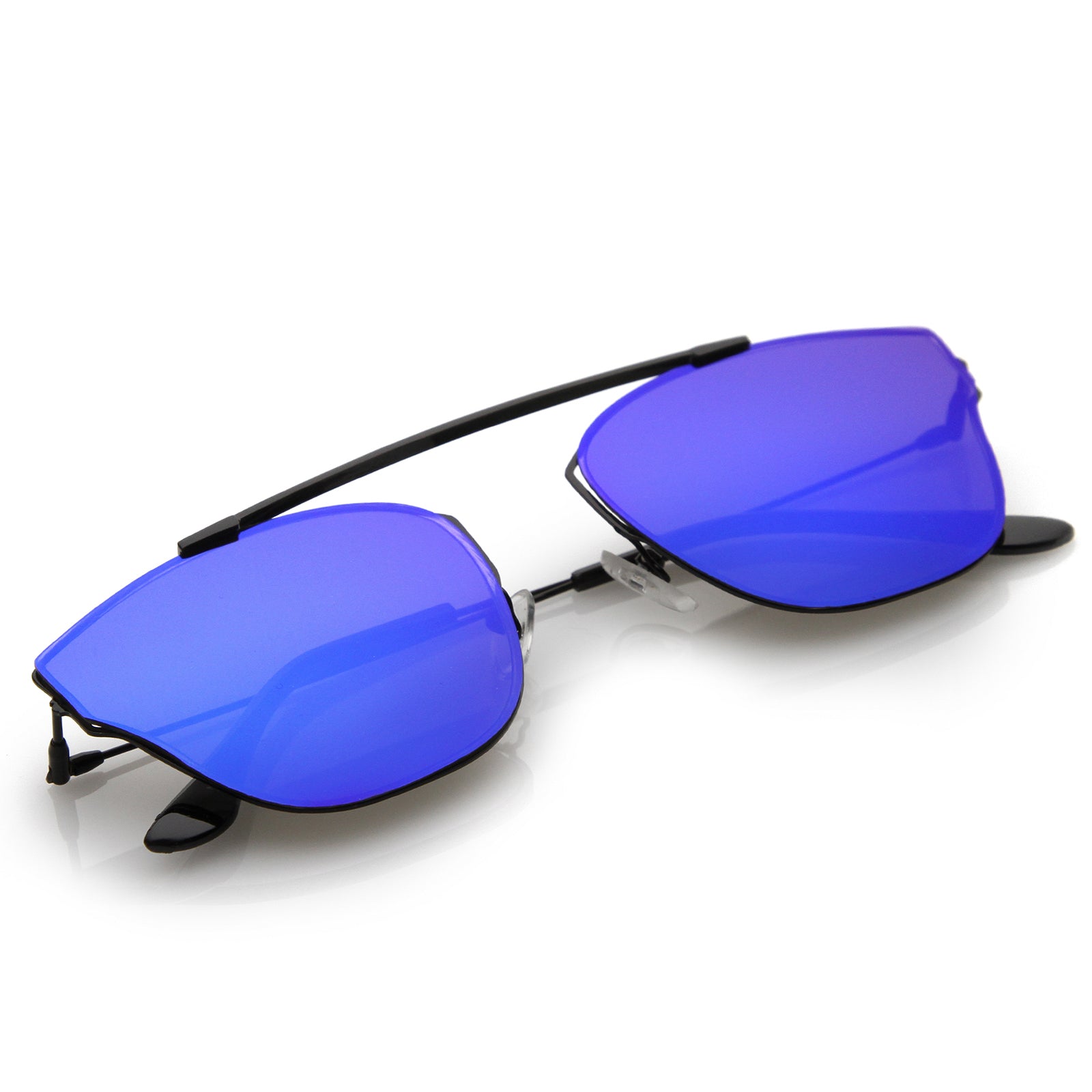 Black / Blue Mirror