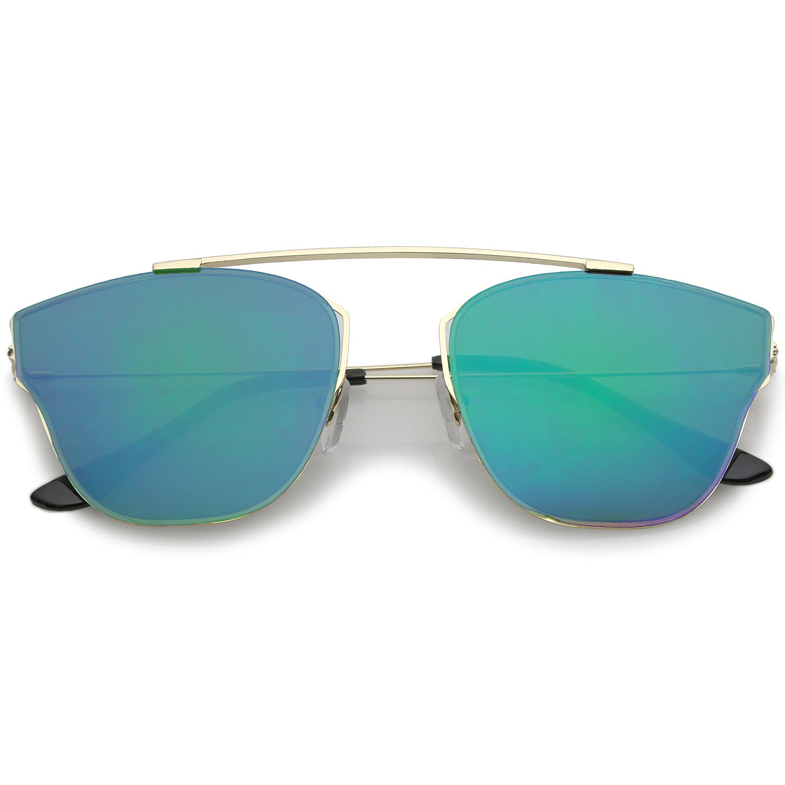 Gold / Green Mirror