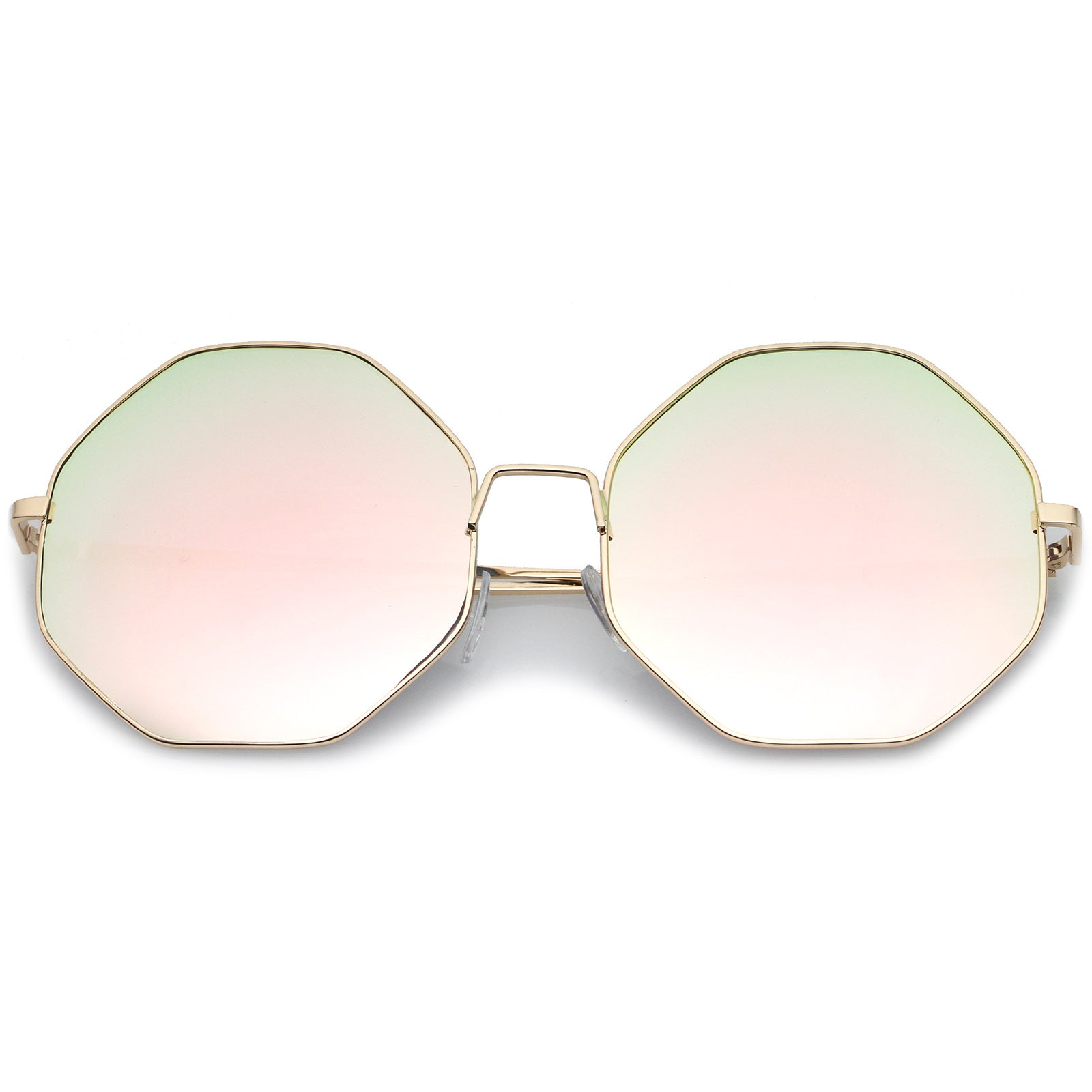 Gold / Pink-Green Mirror