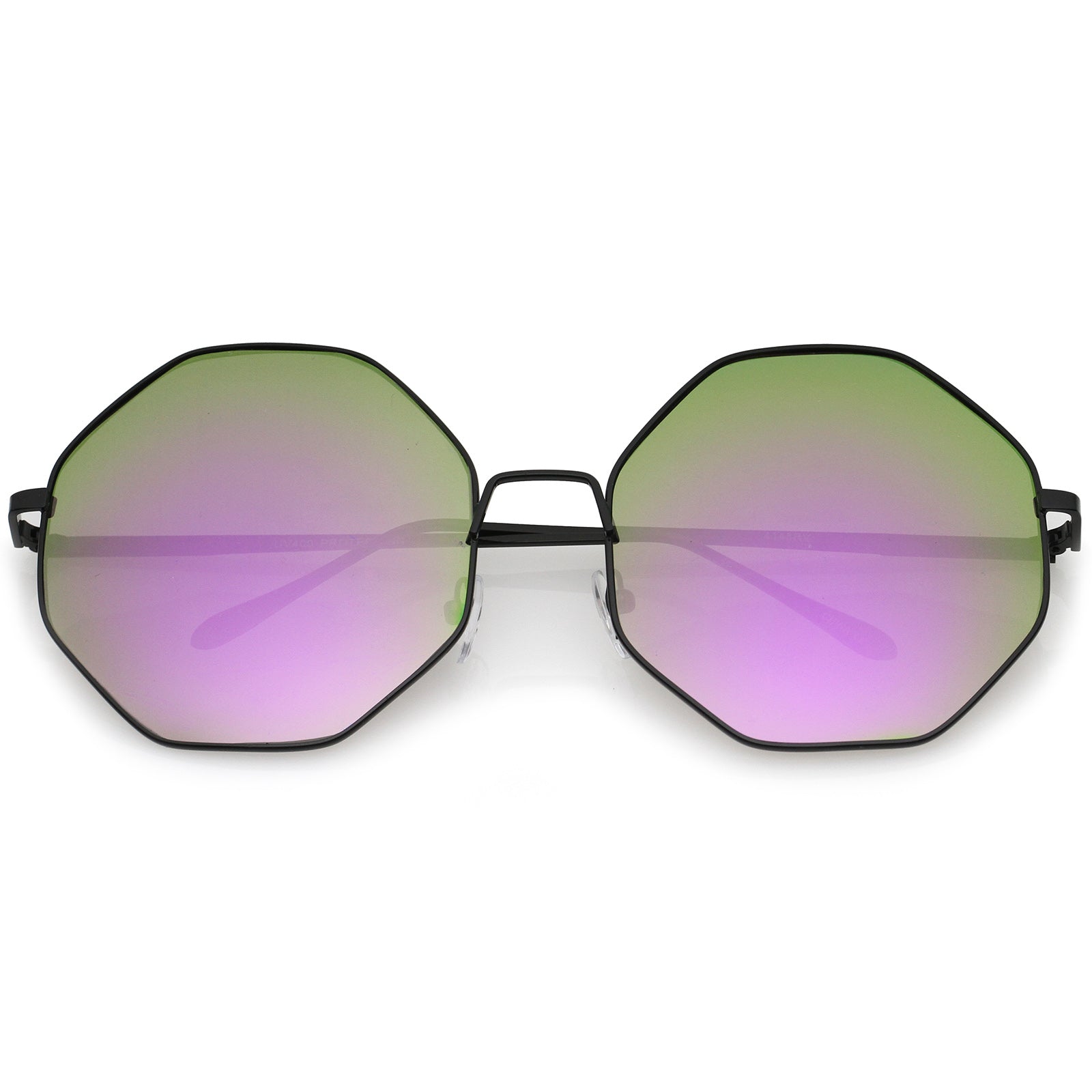 Black / Purple-Green Mirror