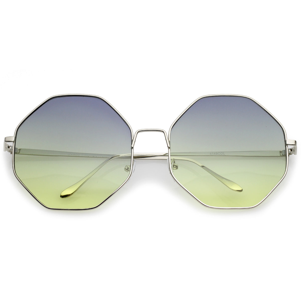 Silver / Blue-Yellow