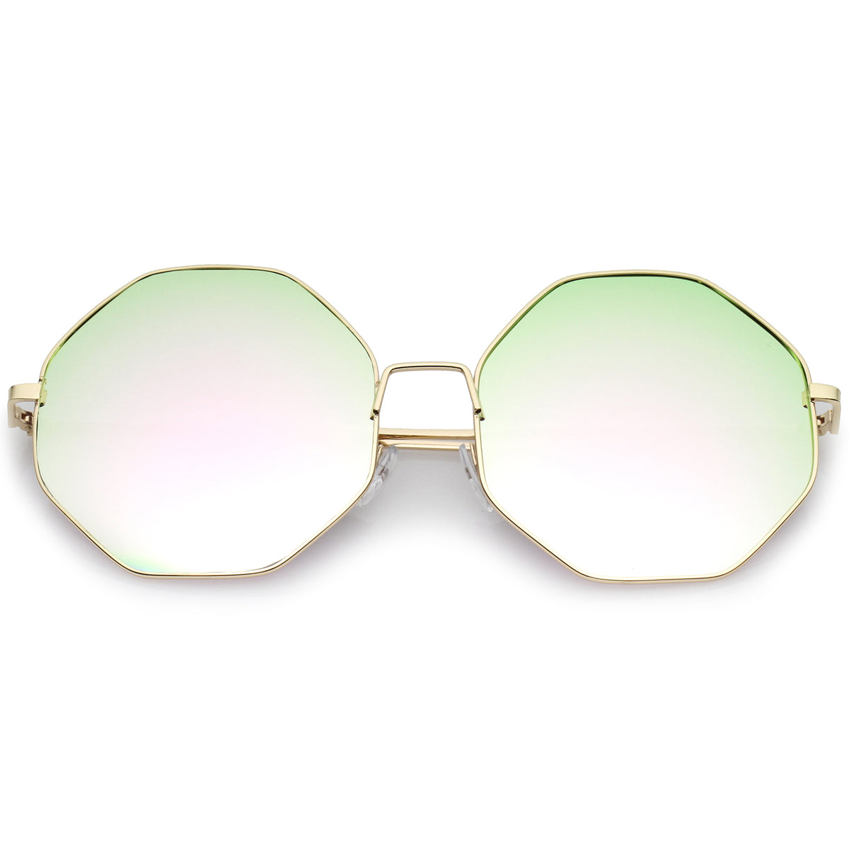 Gold / Pink-Green Mirror