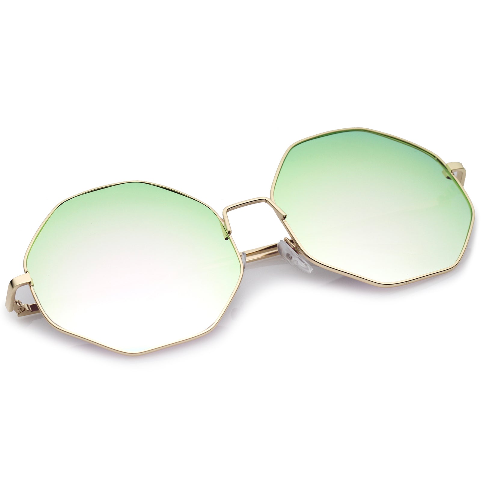 Gold / Pink-Green Mirror