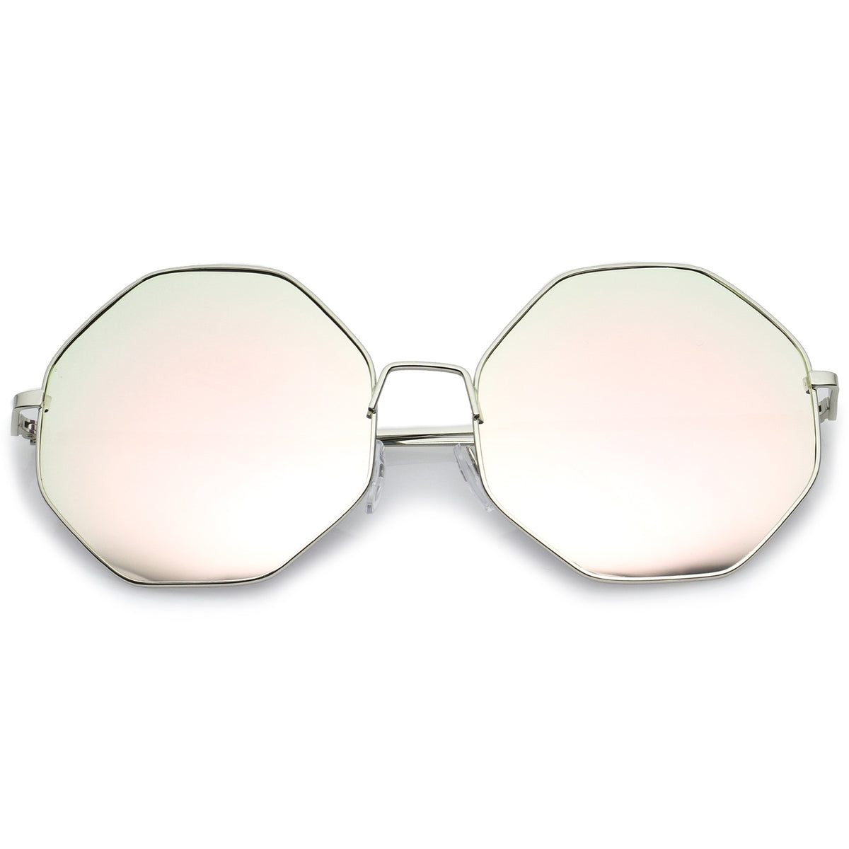 Silver / Pink Mirror