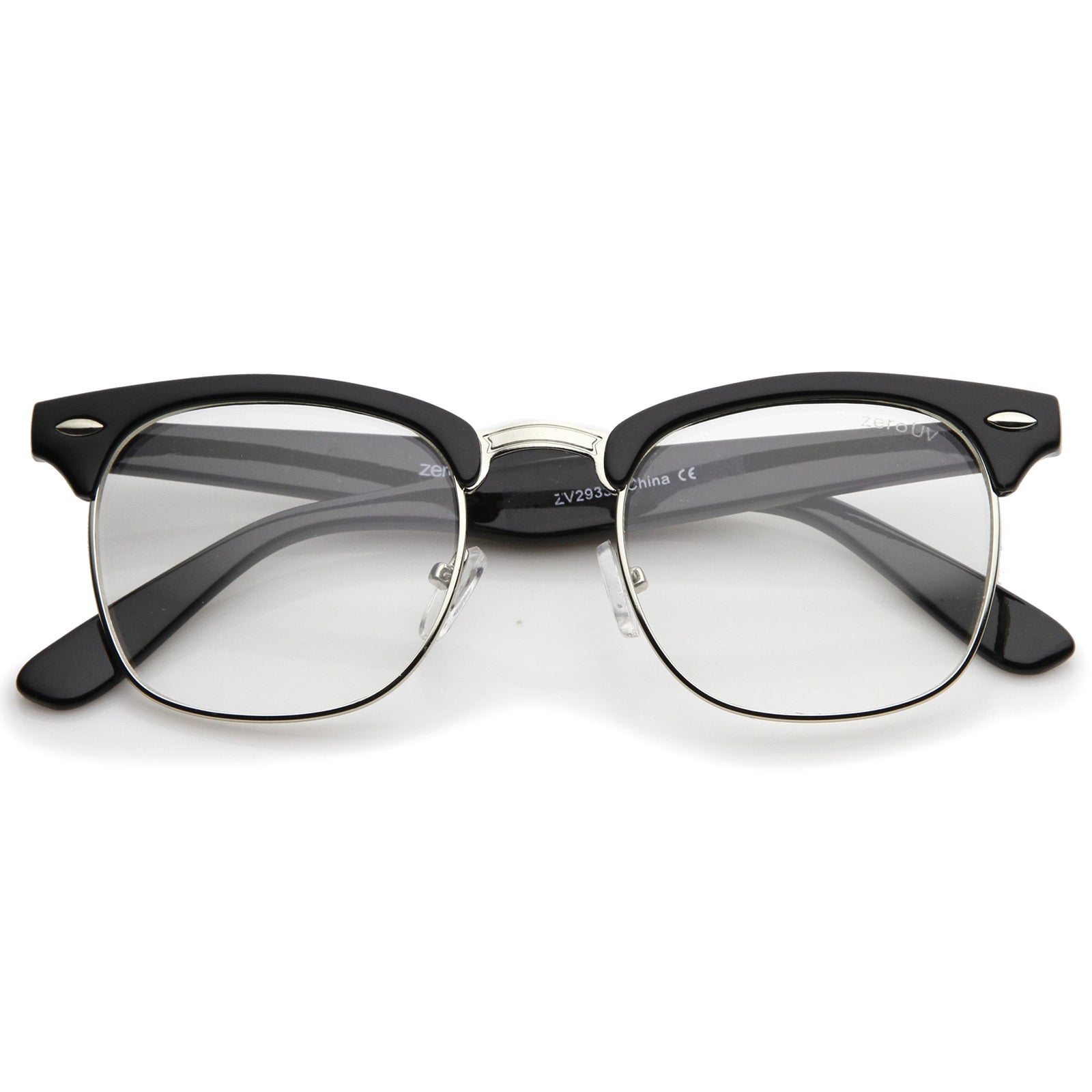 Black-Silver / Clear