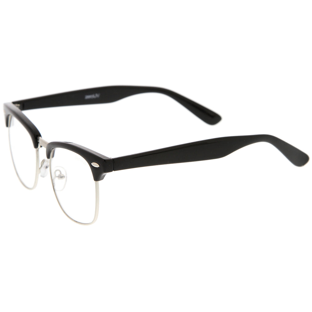Black-Silver / Clear