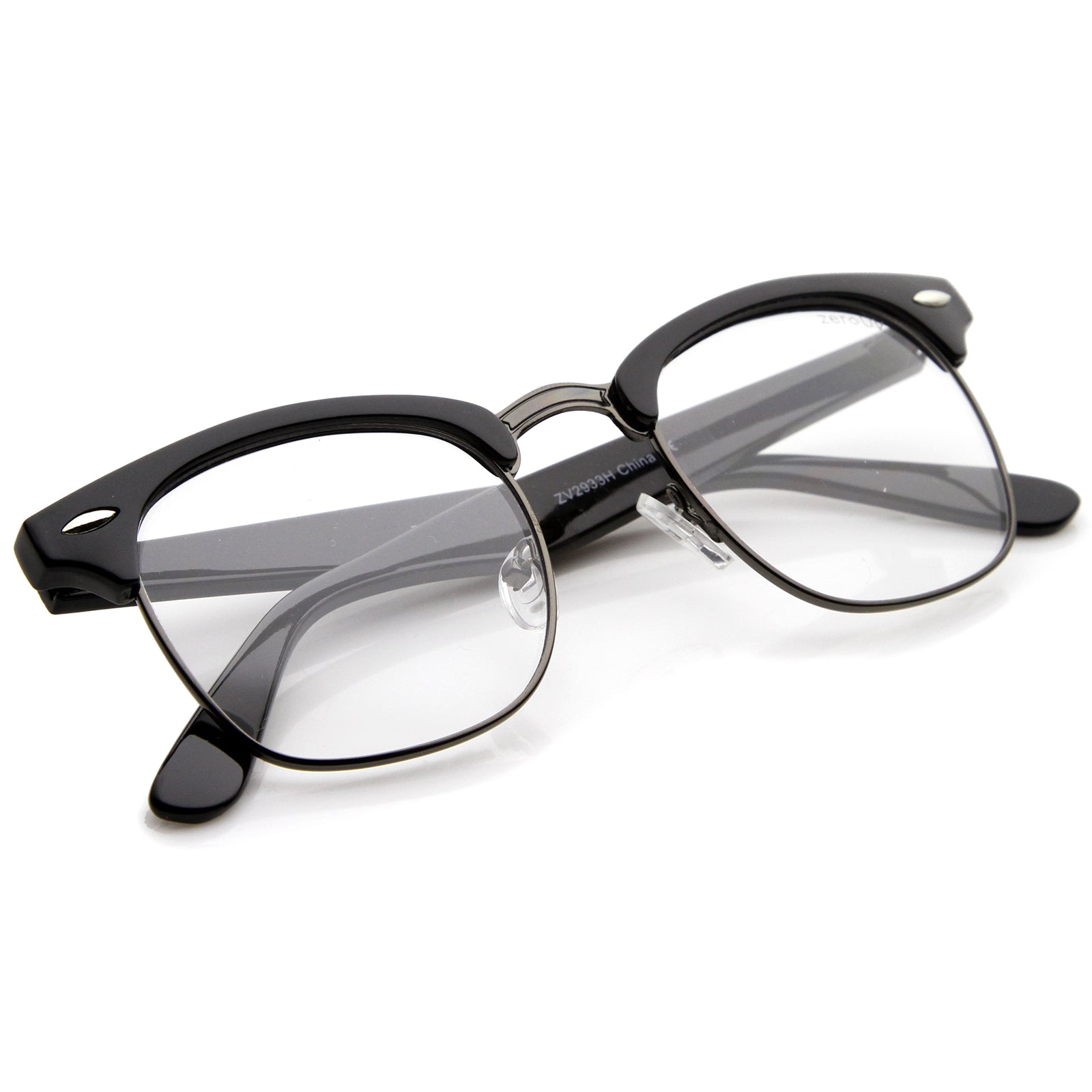 Black-Gunmetal / Clear