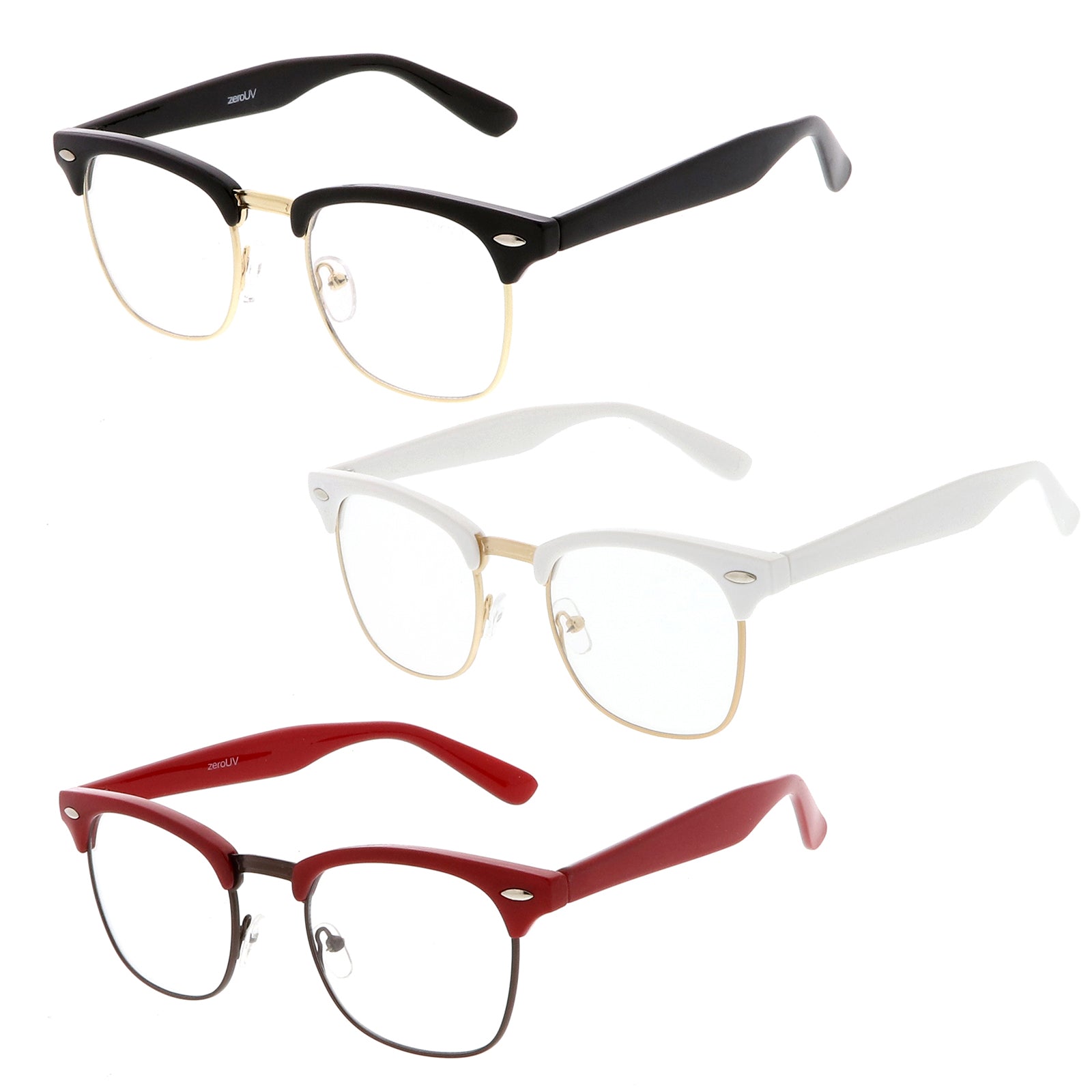 3-Pack Deluxe | Blk/Gld+Red/Brz+Wht-Gld