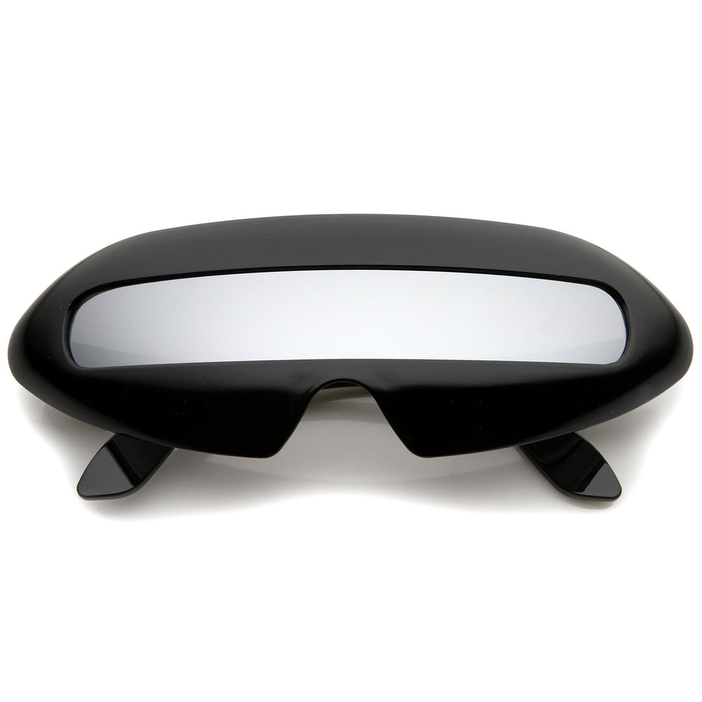 Black / Silver Mirror