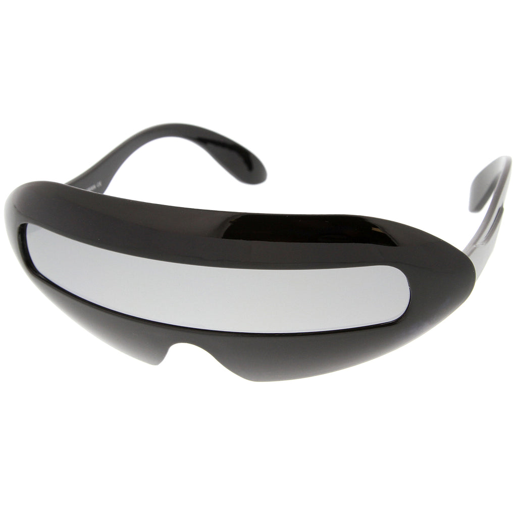 Black / Silver Mirror