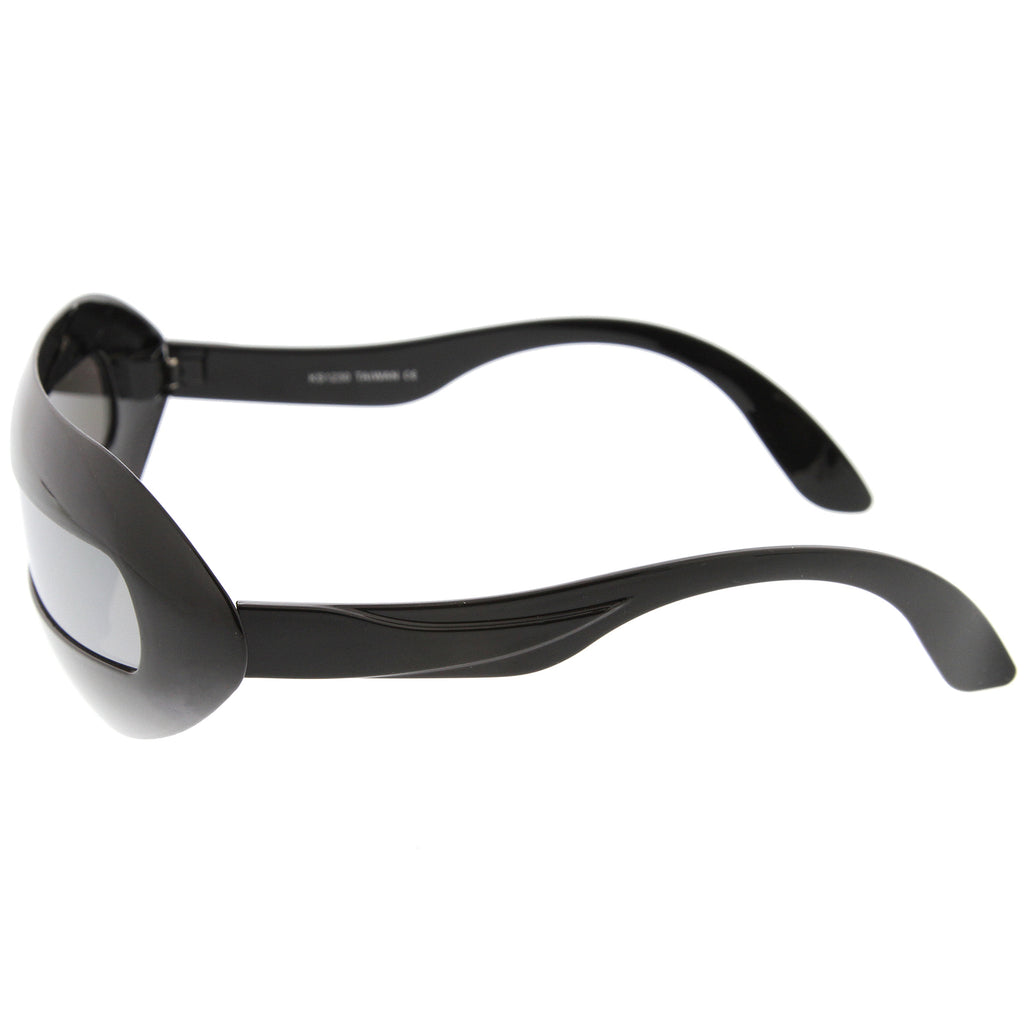 Black / Silver Mirror