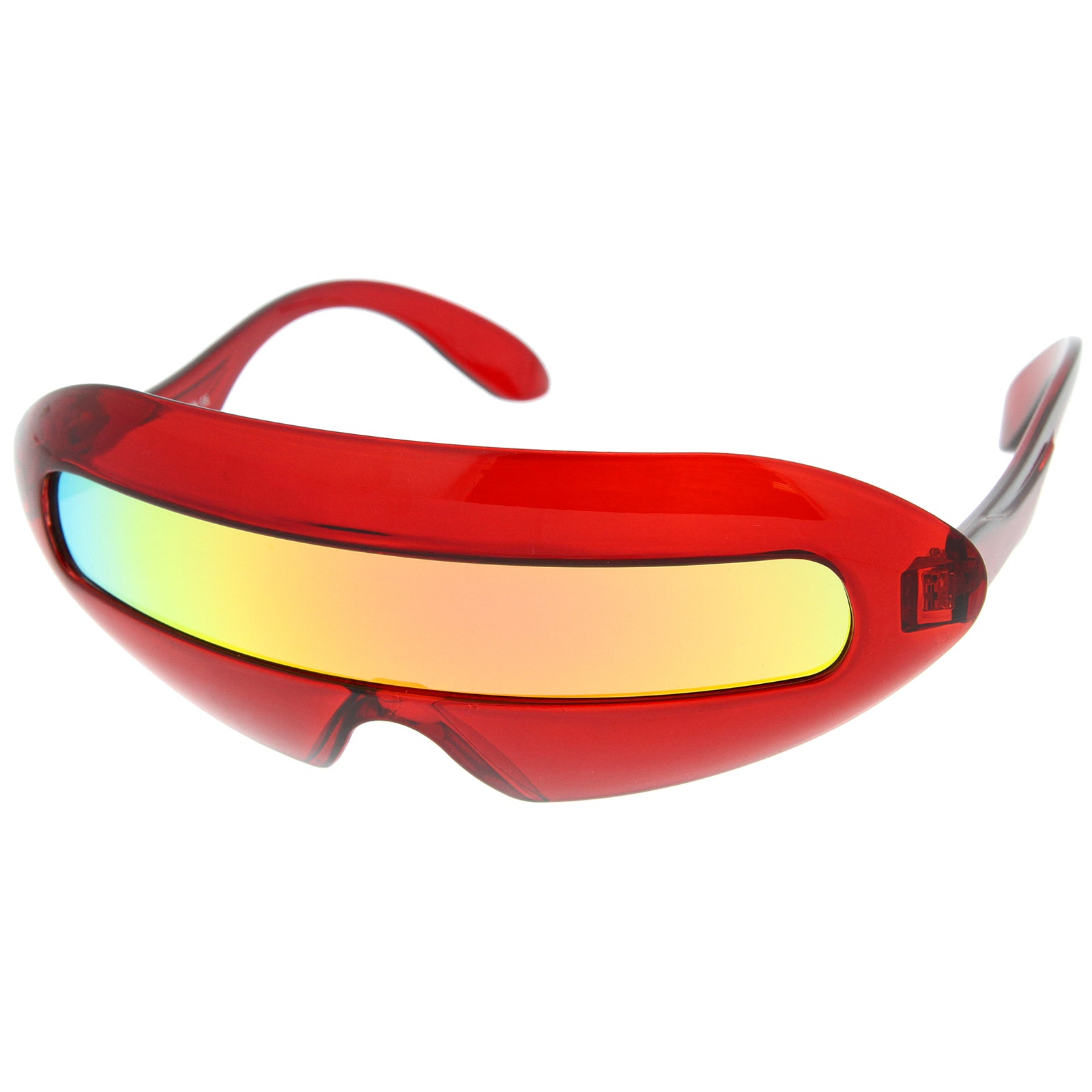 Clear-Red / Orange Mirror