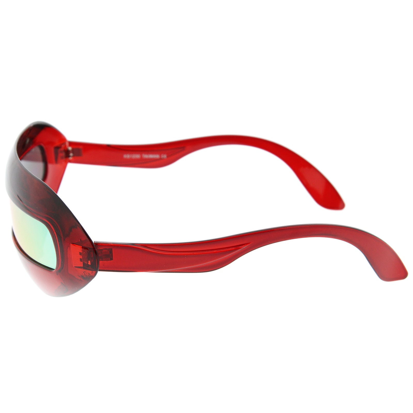 Clear-Red / Orange Mirror