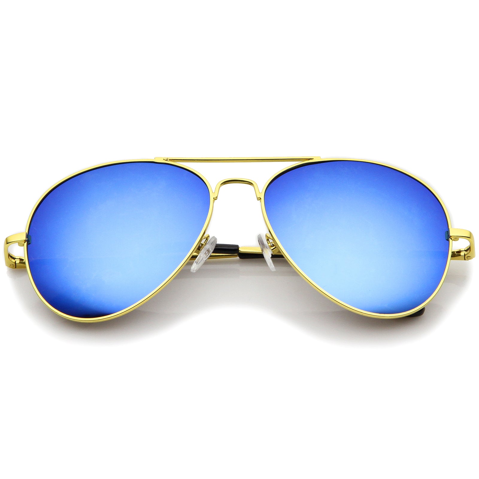 Gold / Blue Mirror