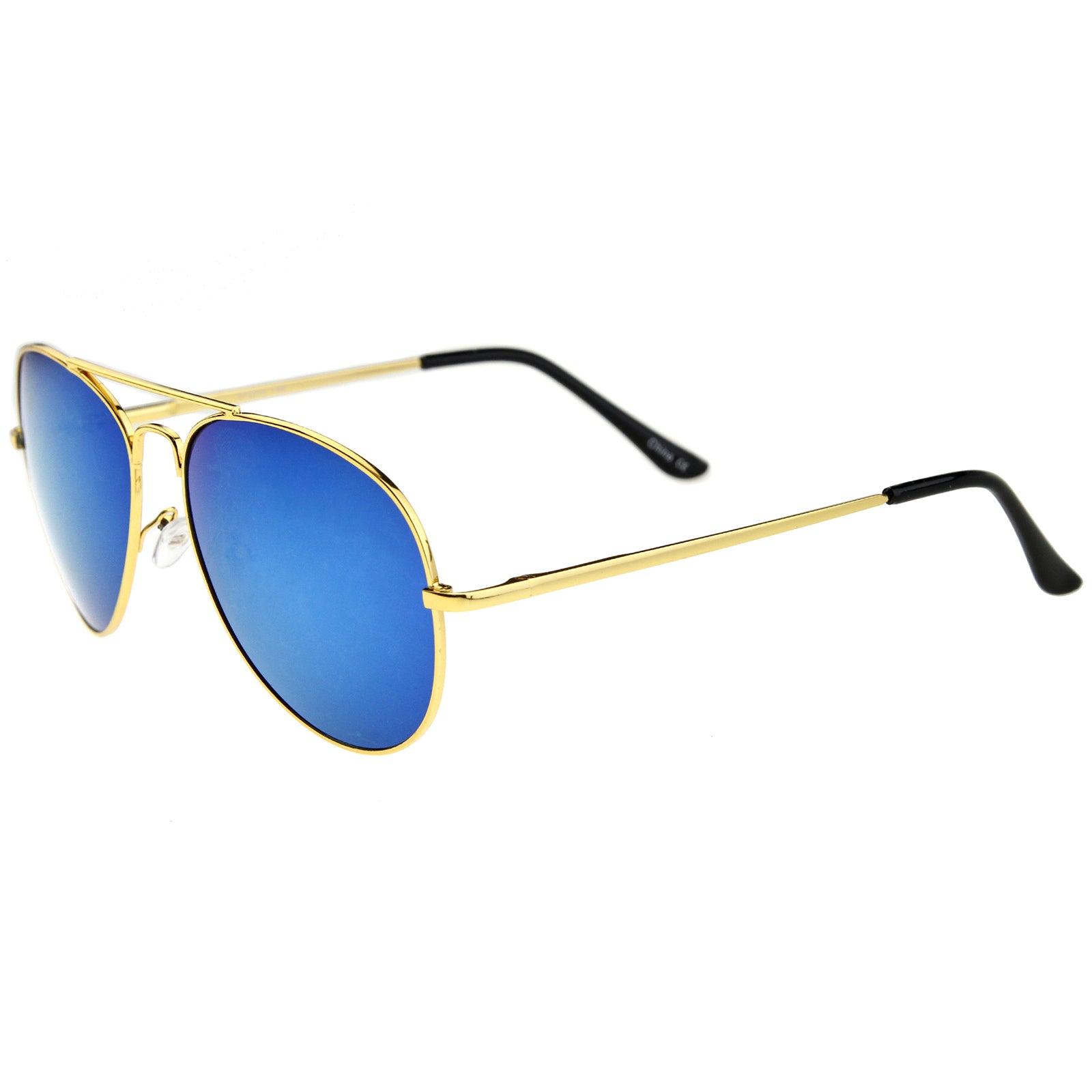 Gold / Blue Mirror
