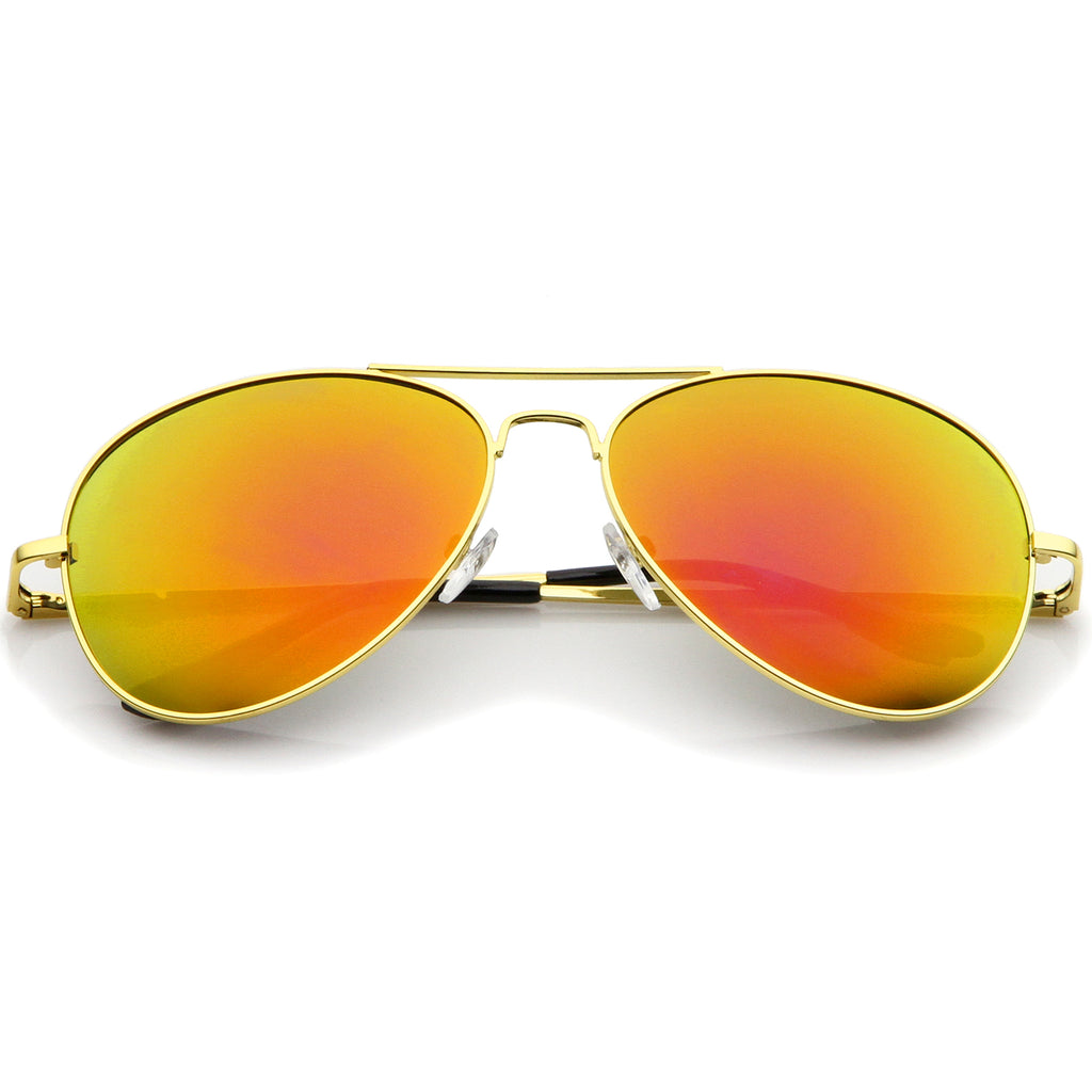 Gold / Orange Mirror