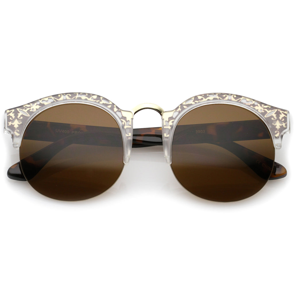 Gold-Tortoise / Brown