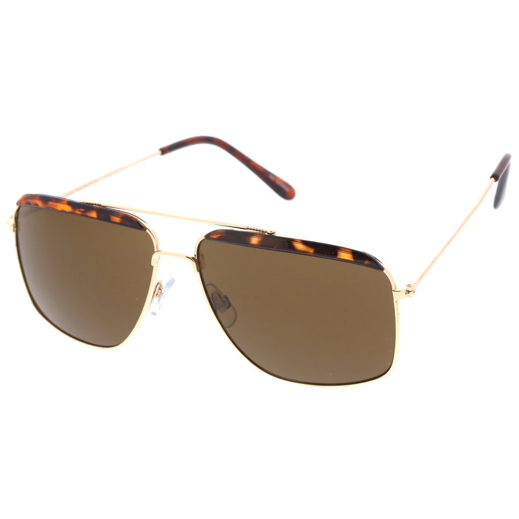 Gold-Tortoise / Brown